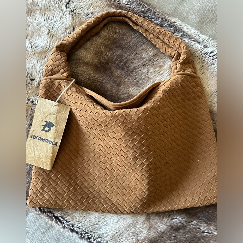 Cocomo Tan Woven Women's Bag
